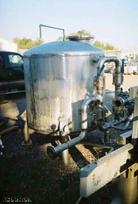 (2) bryant stainless tanks 66