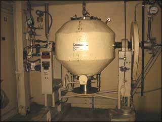 10 cu. ft. stokes double cone vacuum dryer, s/s