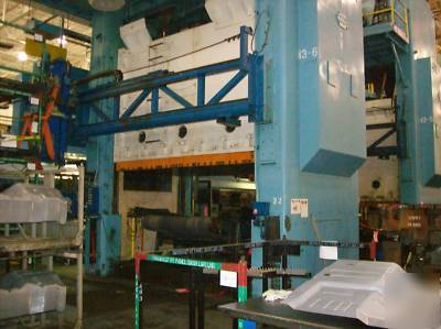 800 ton danly straight side 4-point press