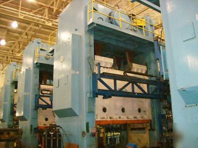 800 ton danly straight side 4-point press