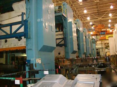 800 ton danly straight side 4-point press