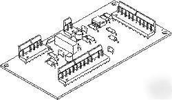 Air techniques a/t 2000 film processor base pc board