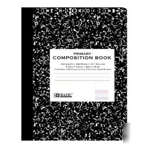 Bazic primary journal composition book case of 48 