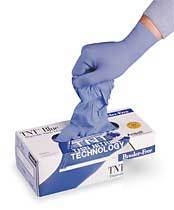 Glove nitrile powder free blue xl PK100 1RL59