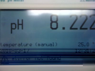 New 3 metrohm ph meters with brand atc ph probes 