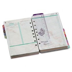 New garden path dated two-page-per-day organizer ref...