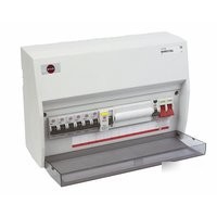 Wylex 12-way fully insulated split load consumer unit *