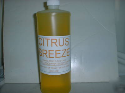 Citrus breeze all natural degreaser & cleaner 1 case
