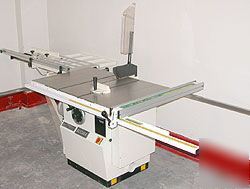 Accura 02212R sliding table tilting arbor cabinet saw