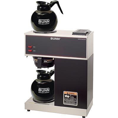 Bunn vpr 12 cup pourover commercial coffee brewer ul