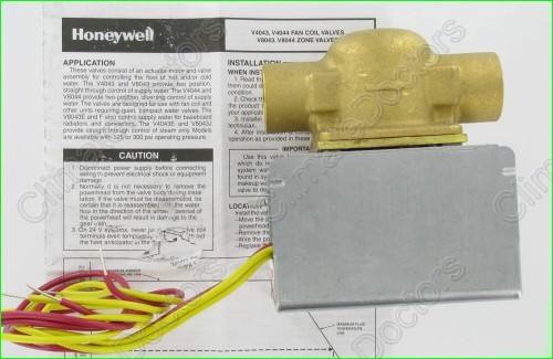 Honeywell V8043E1061 24V 2-position sweat zone valve