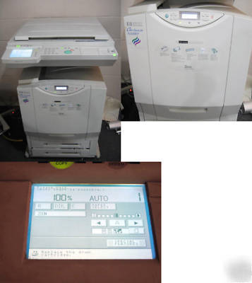 Hp color laserjet MFP8550, copier & scanner,hardly used