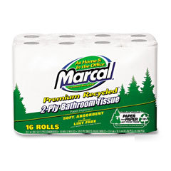 Marcal paper mills inc bath tissue 2PLY 297 sheetsroll