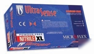 Microflex ultrasense powder-free nitrile : us-220-xs