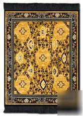 Mouserug mouse pad five medallions chinese oriental rug