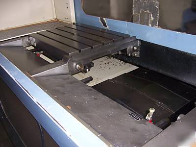 1992 emco famup mcx-650 cnc vmc fanuc om 8K spindle