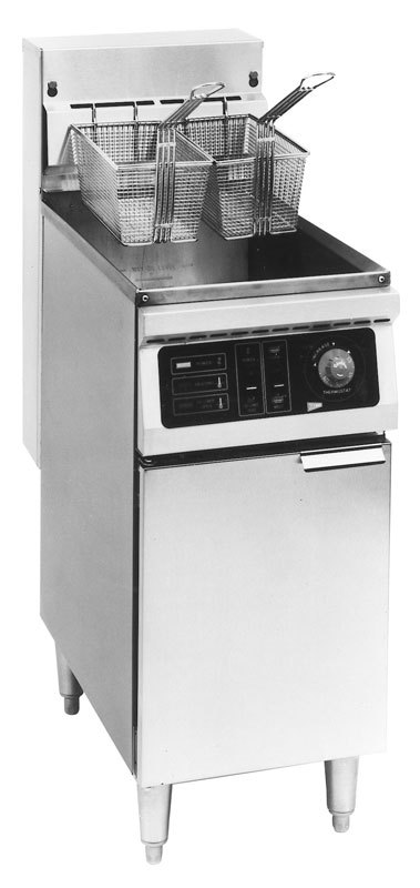 Cecilware EFP40 floor model 40 lb electric deep fryer 