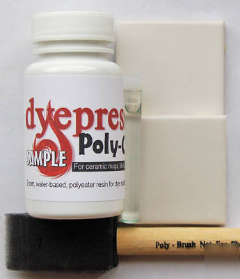 Dye sublimation ink prep- poly ceramic mugs glass trial