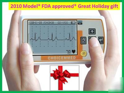 Handheld ecg ekg heart monitor-MD100A1 u.s.power seller