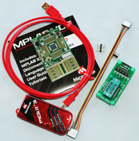 Icsp adapter zif 8/14 w/ pickit 3 development kit