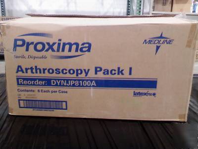 Medline proxima arthroscopy pack i case of 6 DYNJP8100A