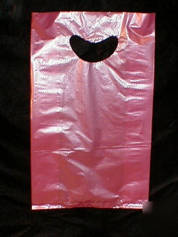 Merchandise gift bags burgundy party retail bag 1,000