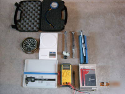 Multiple items of test equipment