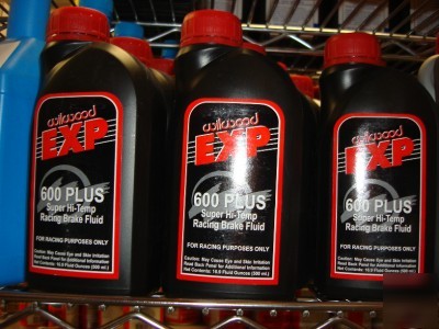New 6-16.9 oz wilwood exp 600 plus racing brake fluid 