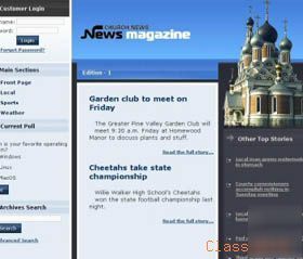 New christian s magazine website with free domain name.