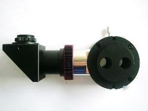 Beam splitter mount your camera to microscope slit lamp