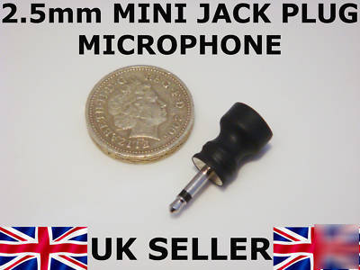 Mini 2.5MM microphone for olympus dictaphone recorder