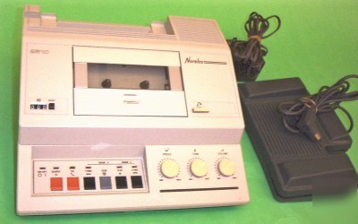 Norelco standard cassette transcription transcriber