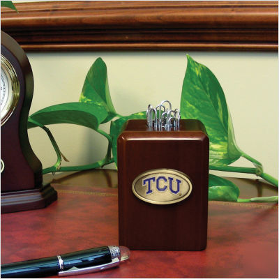 The memory company tcu paper clip holder