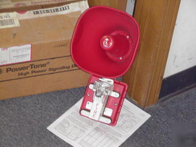 Cpg ashp W24SMR fire alarm amp speaker V1971 strobe 