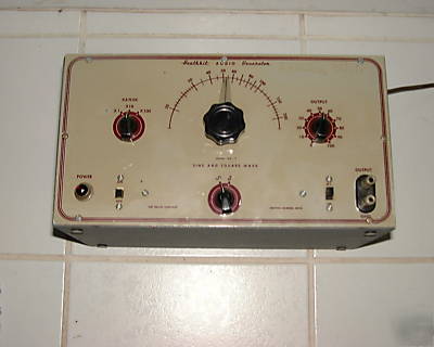 Heathkit ag 7 audio generator vintage used 