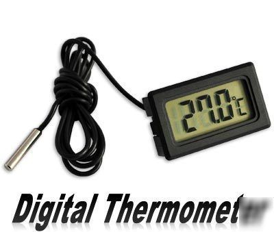 New lcd digital thermometer temperature sensor display
