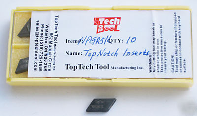 Toptech tool NPGR51L topnotch pcd tipped inserts