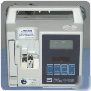 Abbott lifecare 5000 plum 1.6 series infusion pump 