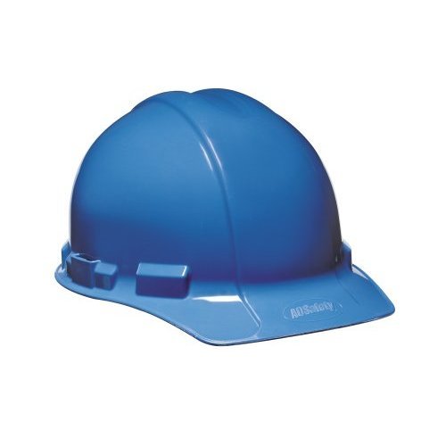 Ao safety 45971 XLR8 six-point ratchet hard hat,blue