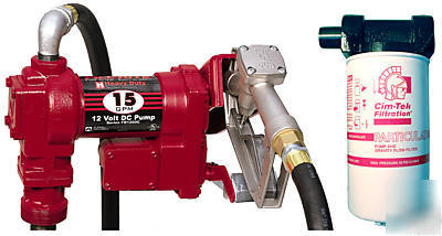 Fill-rite 1210C fuel transfer pump w/ filter kit