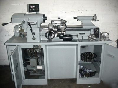 Hardinge model hlvh super precision tool room lathe 