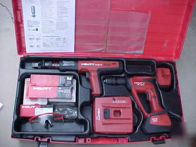 Hilti x-bt semi-automatic powder tools combo kit mint