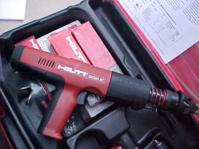 Hilti x-bt semi-automatic powder tools combo kit mint