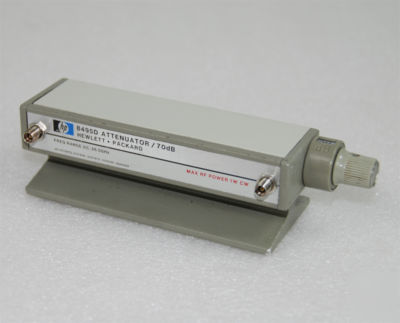 Hp/agilent 8495D manual step attenuator, dc to 26.5 ghz