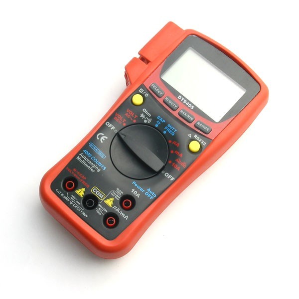 New digital lcd multimeter auto range with pc interface 