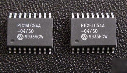 PIC16LC54A-04/so 8-bits microcontroller lot of 25 pcs