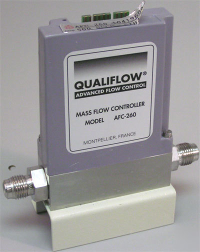 Asm qualiflow afc 260 mass flow controller 500 sccm mfc