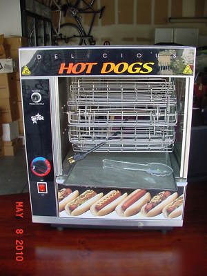Hot dog rotisserie/carousel