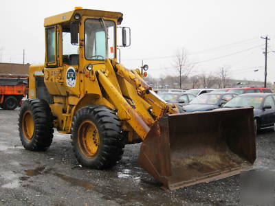 John deere 444 JD444 jd 444 rubber wheel bucket loader 