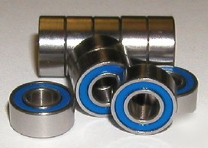 Lot 10 sealed ball bearing S623RS 3X10X4 stainless
